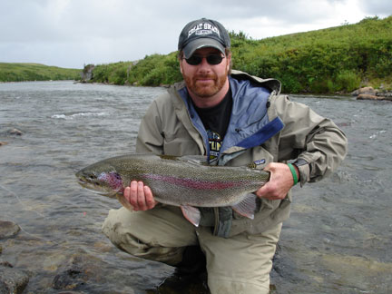 Trophy rainbow from the Bristol Bay watershed ©Brian Kraft