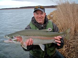 Naknek River trophy rainbow trout / credit: Ted Bryant